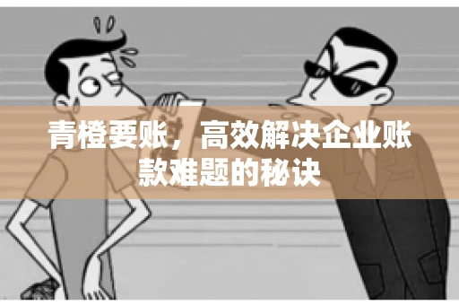 青橙要账，高效解决企业账款难题的秘诀