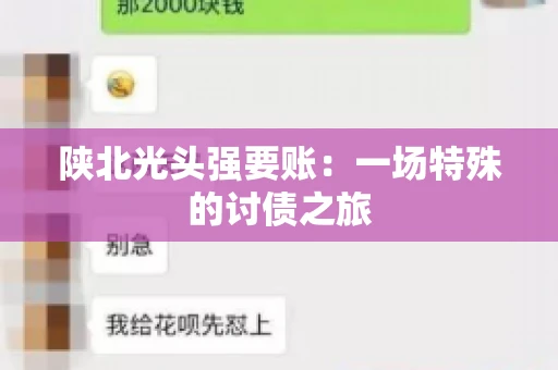 陕北光头强要账：一场特殊的讨债之旅