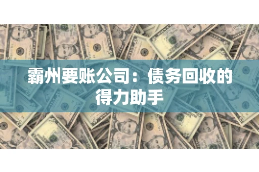 霸州要账公司：债务回收的得力助手