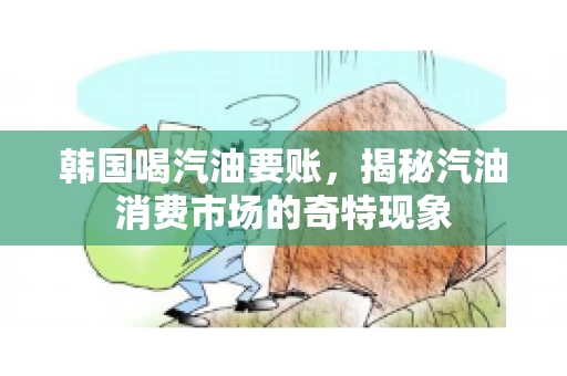 韩国喝汽油要账，揭秘汽油消费市场的奇特现象